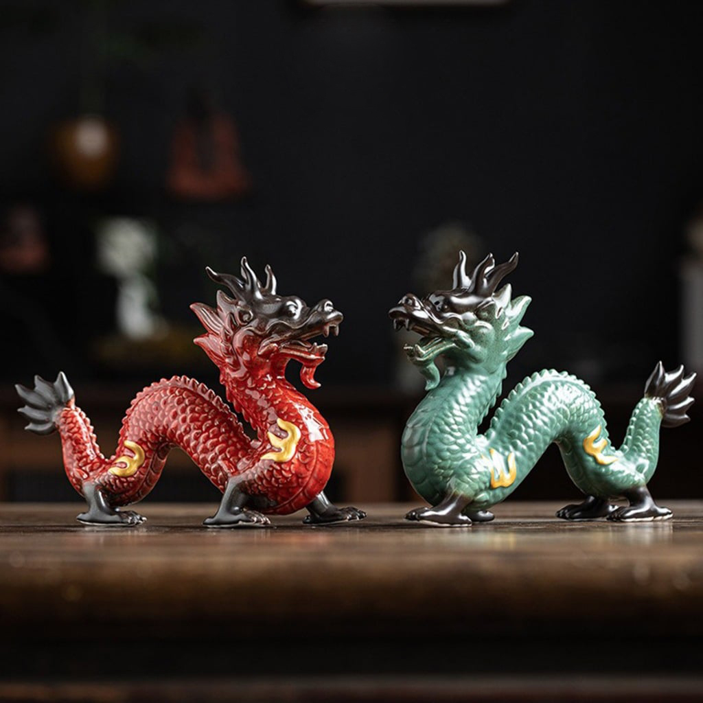 Thủy long - hỏa long gốm phong thủy cao cấp