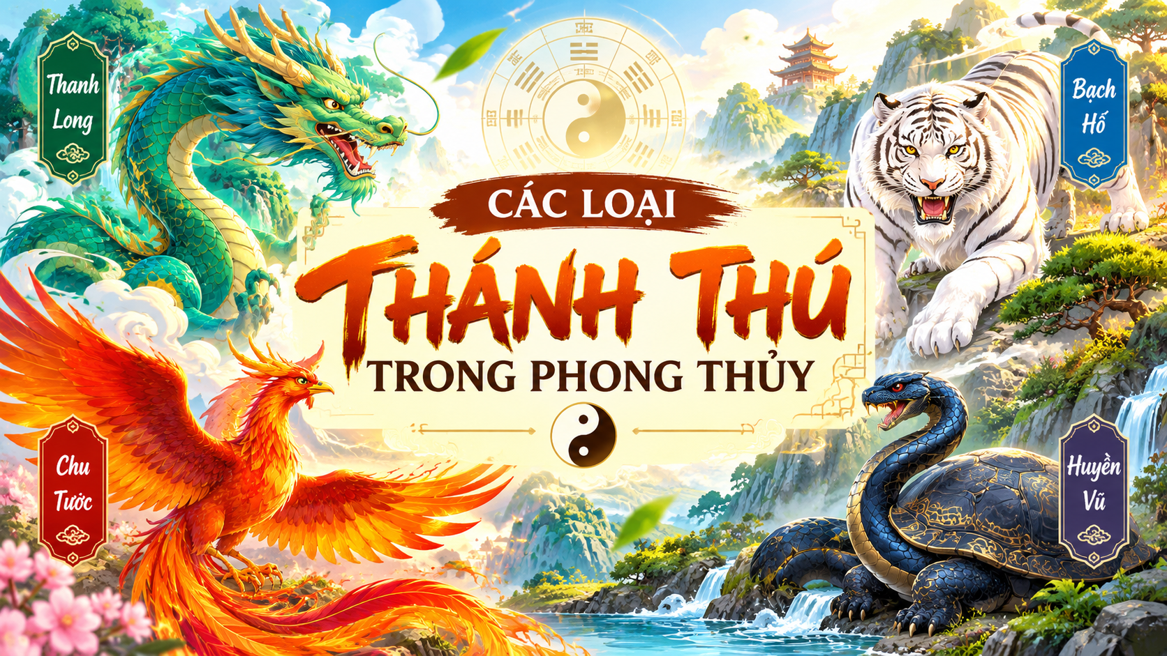 Các loại thánh thú trong phong thủy