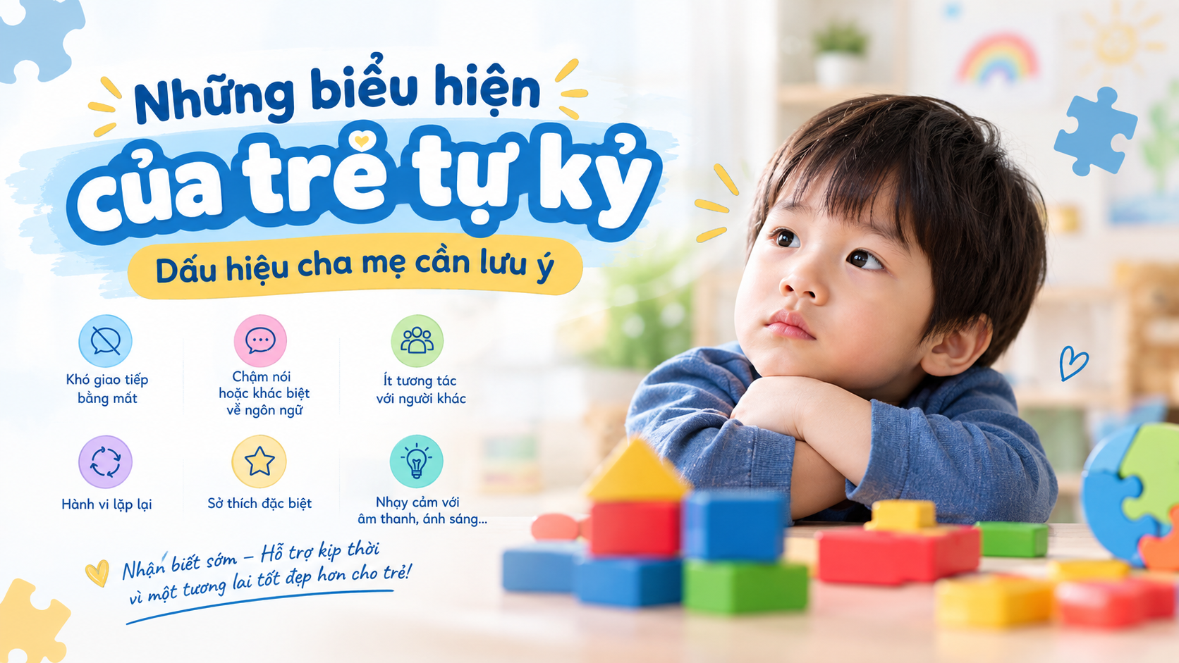 Những biểu hiện của trẻ tự kỷ: Dấu hiệu cha mẹ cần lưu ý