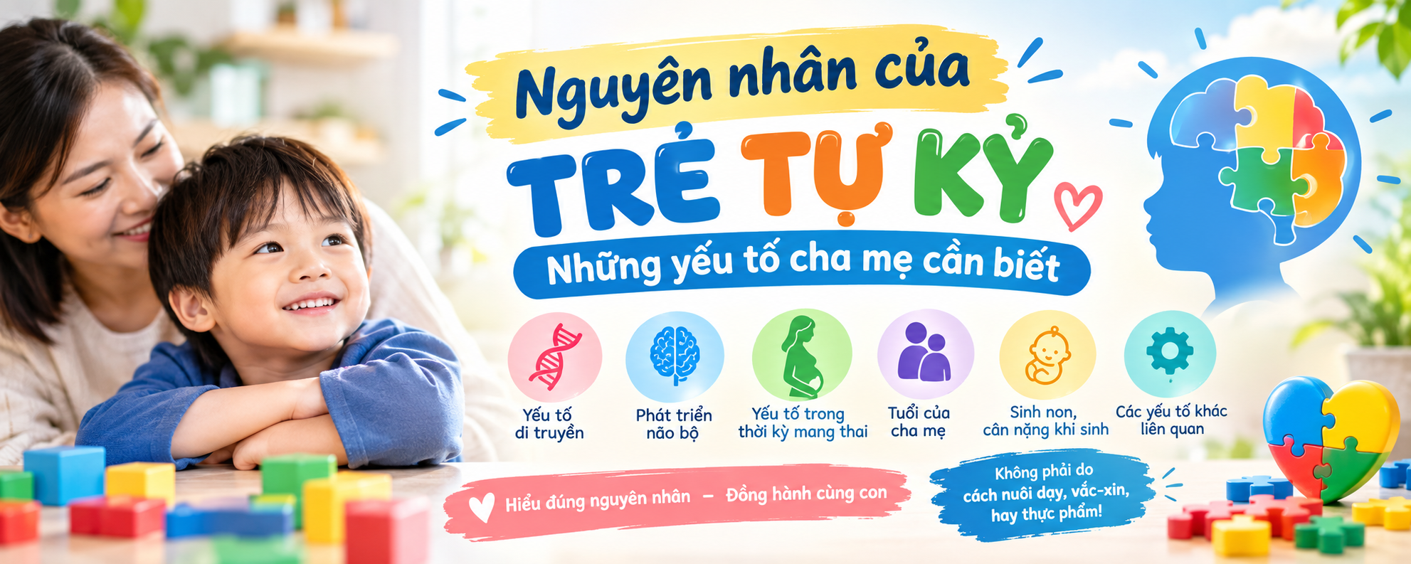 Nguyên nhân của trẻ tự kỷ: Những yếu tố cha mẹ cần biết